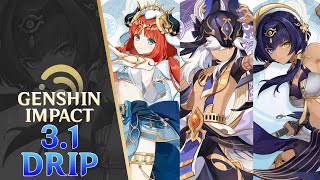 Honest Thoughts On Candace, Nilou And Cyno Genshin Impact