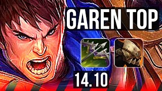 GAREN vs ZERI (TOP) | 6/0/2, Dominating | EUW Master | 14.10