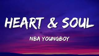 NBA Youngboy - Heart & Soul / Alligator Walk (lyrics) | "Heart on top my shoulder now" song