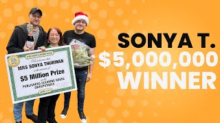 PCH Winner: Sonya T. of KY Won a $5,000,000 Prize!