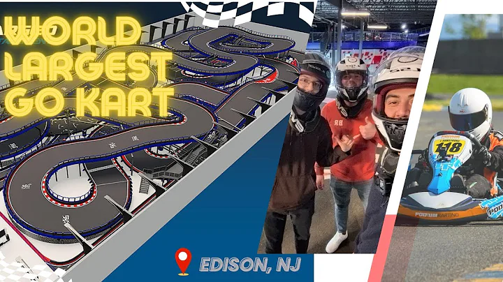 WORLD'S LARGEST Karting, GoPro POV Full Tour Supercharged Entertainment NJ, December 2023
