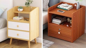 Wooden Bed Side Table Design | Sofa Side Table Design | Night Stand Table Bedroom Furniture Design