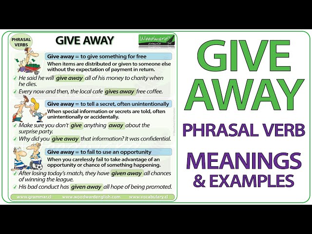 O Phrasal Verb TO GIVE UP em inglês