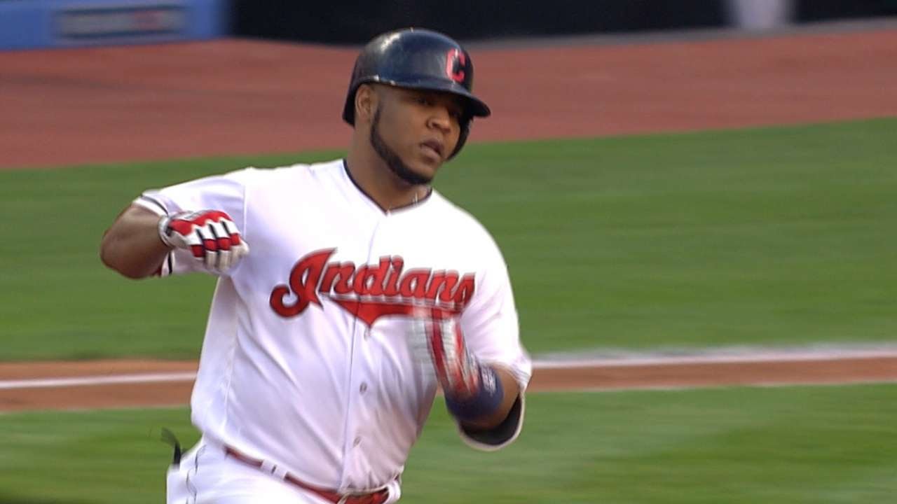 7/21/17: Encarnacion leads Tribe in 13-3 win - YouTube