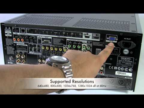 ONKYO PR-SC5509 AV Controller Home Cinema Preamp - How to use