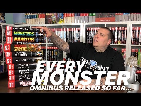 Every MONSTER Omnibus Released So Far... HALLOWEEN EDITION!