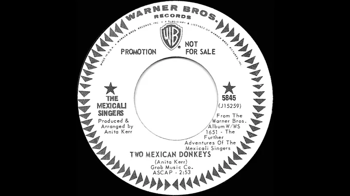 1966 Mexicali Singers (Anita Kerr) - Two Mexican D...