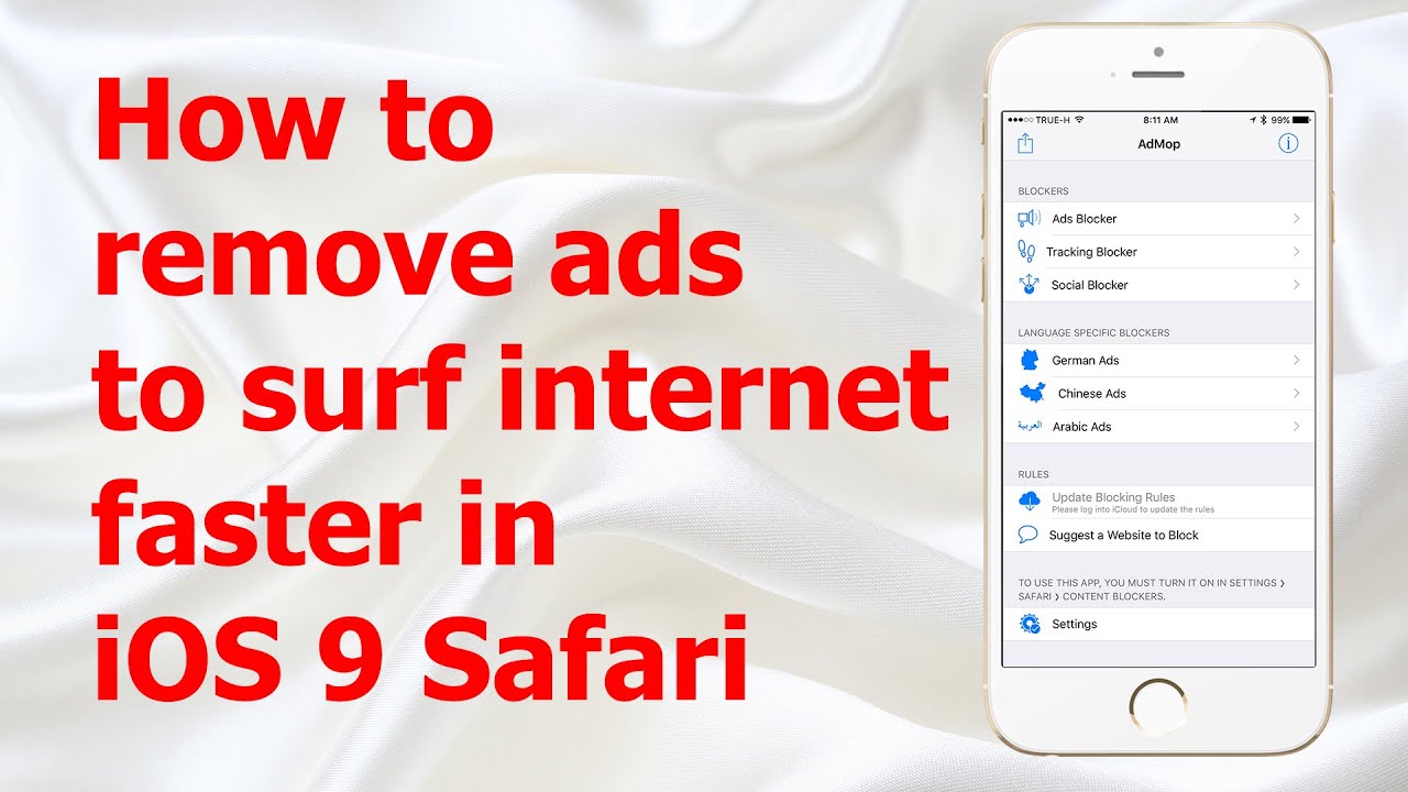 safari remove youtube ads