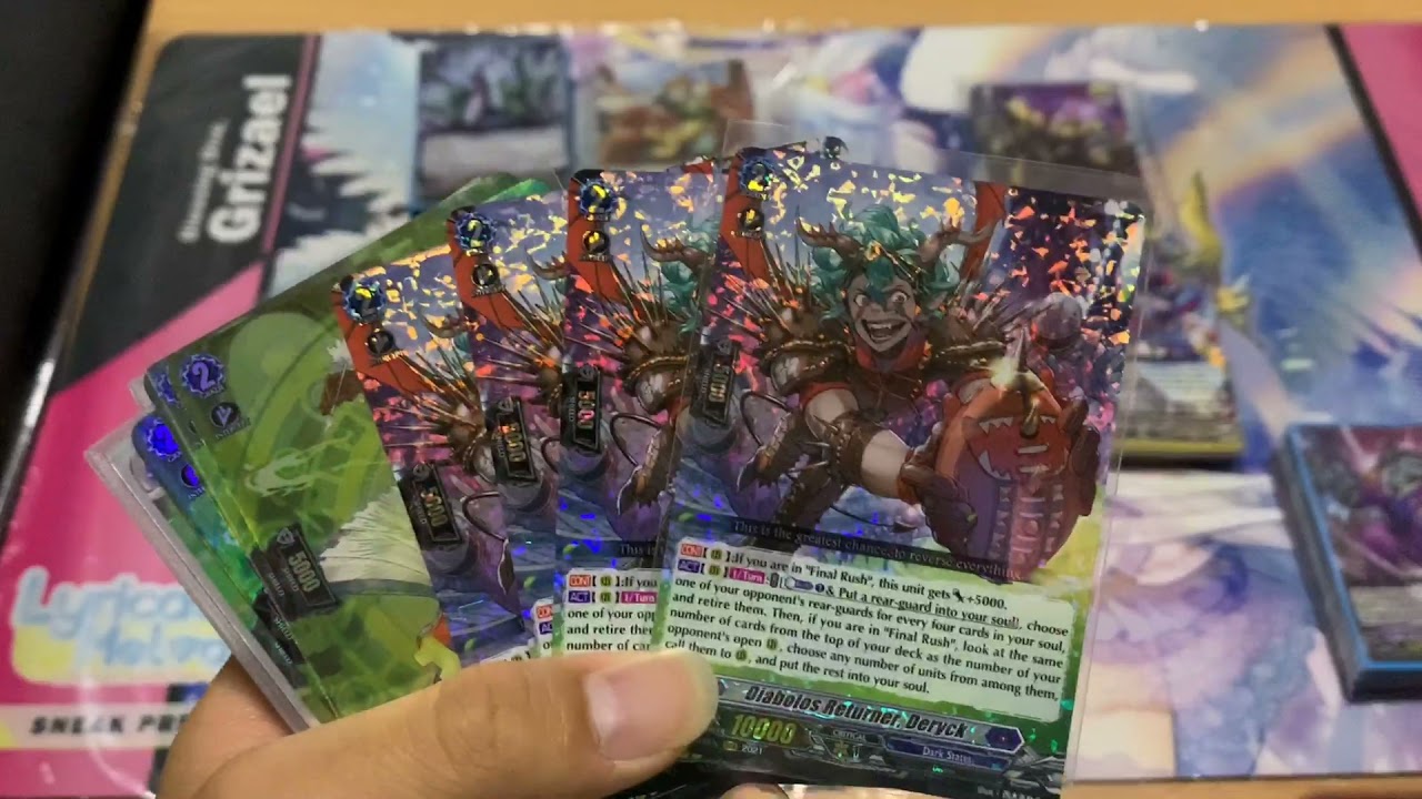 Cardfight Vanguard Overdress Pickups - December: DBT03 Advance of Intertwined Stars Nation Playsets!
