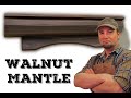 Solid Walnut Mantle