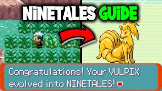 Pokemon Emerald - How To Evolve Vulpix Into Ninetales