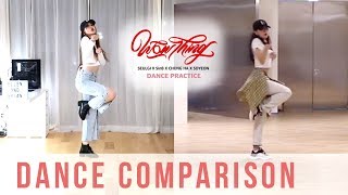 Seulgi - Wow Thing Dance Cover Comparison | Ellen and Brian