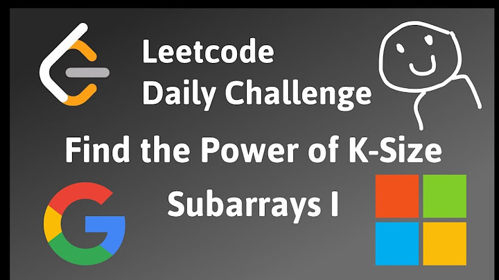 Find the Power of K Size Subarrays I | Leetcode Daily Challenge 3254 | Py