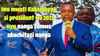 Inu mwati Kabambeyu si president wa 2025 uyu nanga zomwe akuchitazi nanga munthu amafunika siuyu