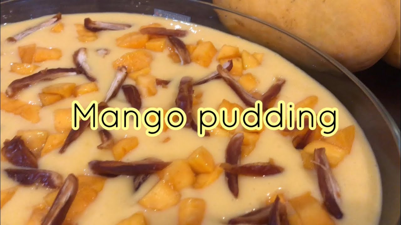 Mango pudding / Mango recipe - YouTube