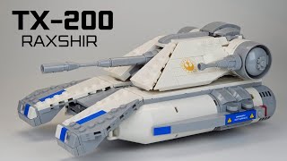 Main Battle Tank of the New Republic | TX-200 Raxshir Class | LEGO