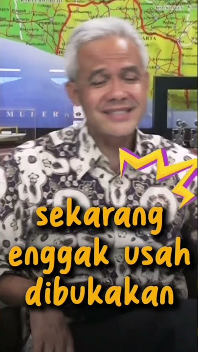 story lucu pak ganjar gubenur jawa tengah | story wa 30 detik #shorts