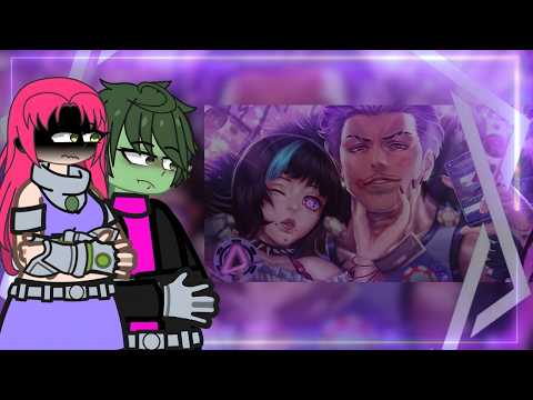 Jovens Titans React Ao  🎶 Rap Do Hakari Kinji  || O Dobro Ou Nada || (Anirap) | AS | - Eric Gacha