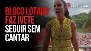 Superlotação Faz Ivete Parar Trio E Conduzir Público Sem Cantar Em Sp
