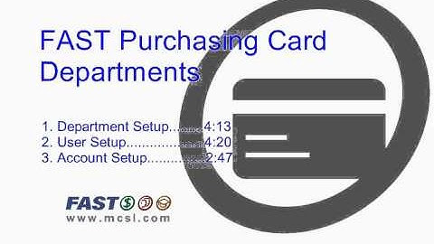 1. PCard Tutorial Overview