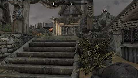 Skyrim Whiterun textures are messed the hell up
