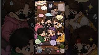 BTS まとめ売り 約400点以上❁ BTS funny comics - Leaders secret 🕵️💜 #bts #jimin #jk #v