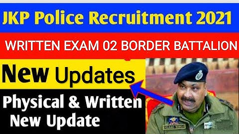 #jkpnewupdates#jkpwrittenexamupdates| JKP WRITTEN EXAM OF 02 BORDER BATTALION|#JKPWRITTENANDPHYSICAL