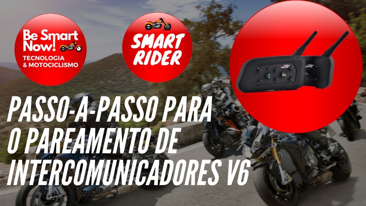 COMO FAZER O PAREAMENTO DE INTERCOMUNICADOR V6 | TUTORIAL PASSO-A-PASSO ...