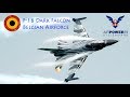 F16 dark falcon vador belgian air force airpower 20194k