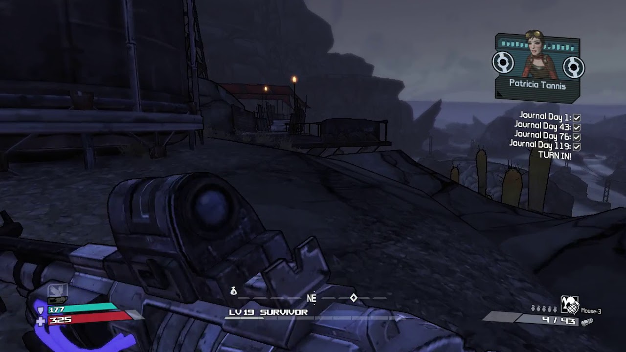 Borderlands Part 9 Journal Day 1 43 76 119 172 Youtube