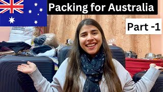 Packing for Australia | THINGS TO PACK FOR AUSTRALIA | Australia Study Visa | INTERNATIONAL STUDENTS