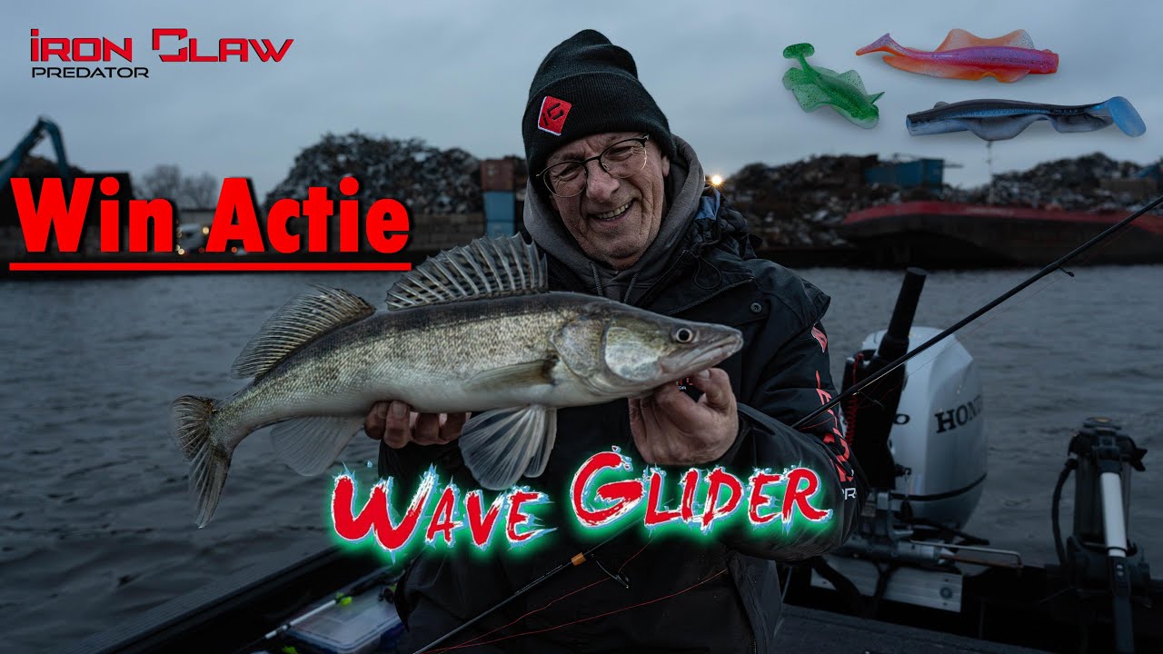 Vissen met de nieuwe Iron Claw Wave Glider. WIN ACTIE