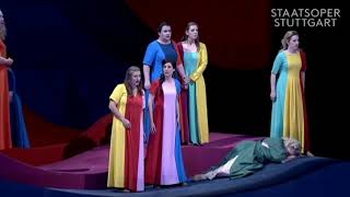 Die Walküre - Act 3 (w/English titles - 3 of 3)