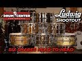 Ludwig Supraphonic and Black Beauty Snare Drum 6-Way Shootout!