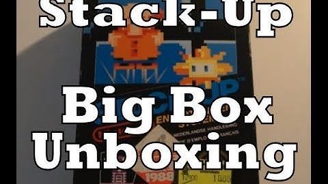 Stack-Up Big Box Unboxing & Review (Nintendo NES)