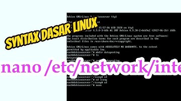 Perintah Dasar Linux Lengkap Dengan Penjelasannya | Debian 9.1 di VirtualBox