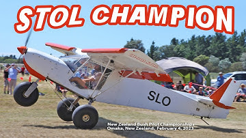 New Zealand Bush Pilot Championships 2023: Zenith STOL Champions