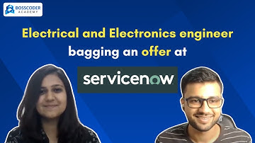 How an Electrical Engineering student aced an SDE interview and bagged an offer at ServiceNow