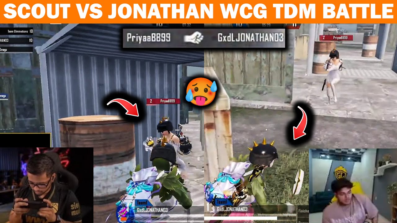 Scout FIST Jonathan🥵 Scout vs Jonathan TDM😳 | WCG National Showdown ...