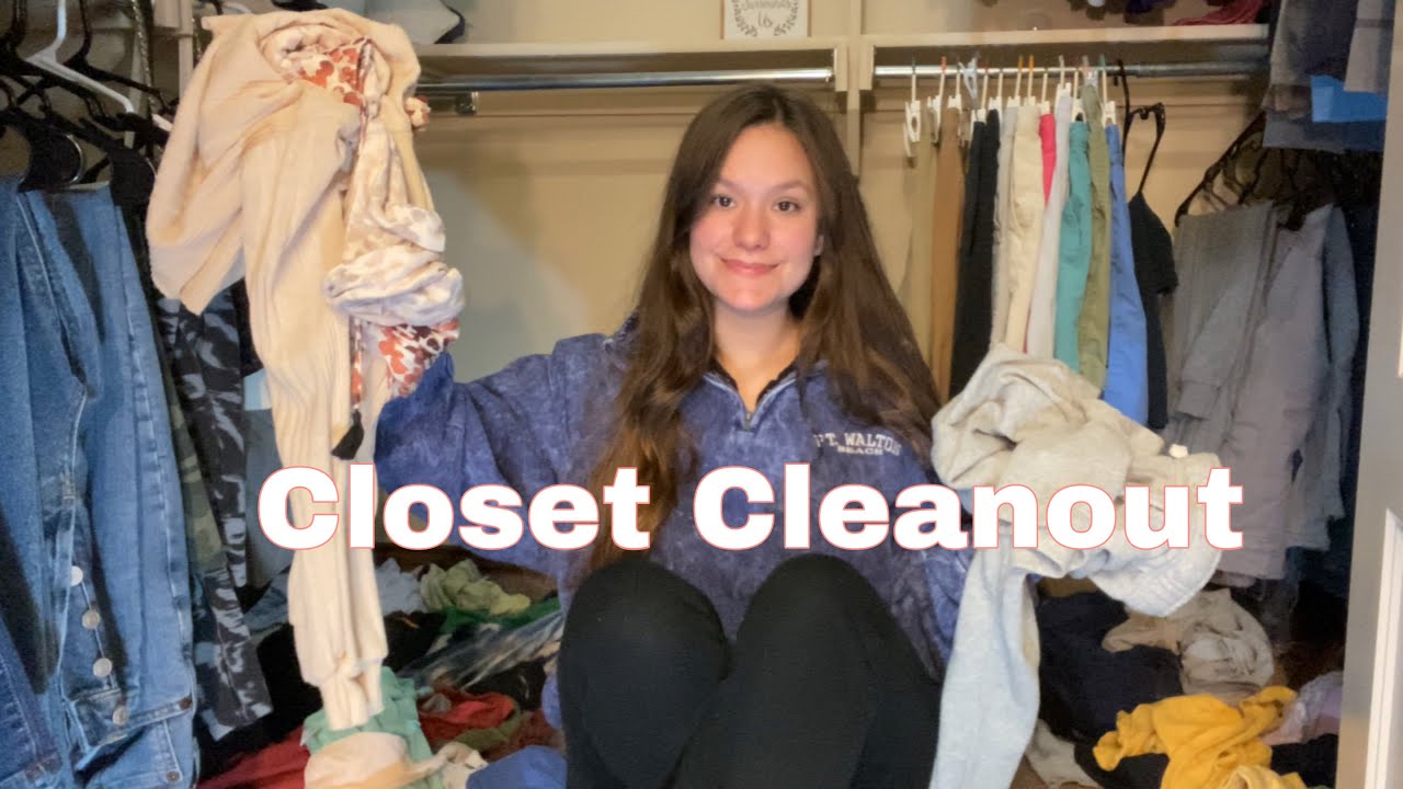 FALL CLOSET CLEAN OUT🍂: organization + decluttering - YouTube