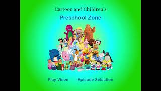 Cartoon And Childrens - Preschool Zone - Dvd Menu