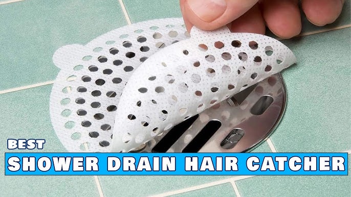 The Gotega Shower Hair Catcher Eliminates Pesky Drain Clogs