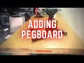 How to Install Pegboard - Building A Garage Workshop