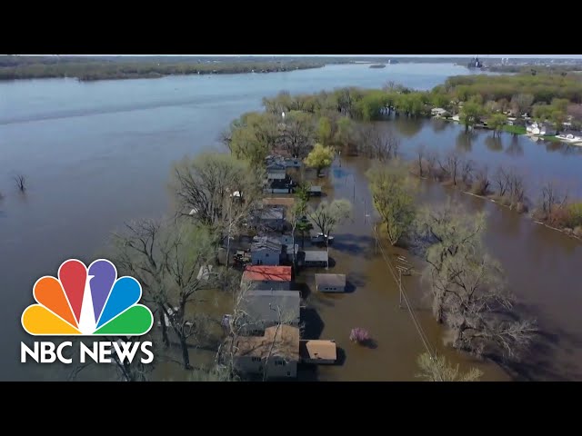 Mississippi river flooding reaches historic levels, swallowing neighborhoods