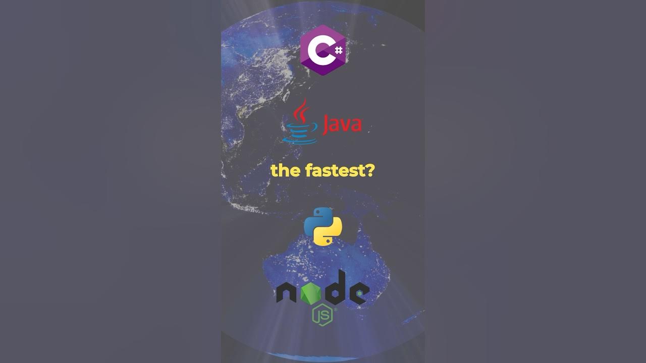 What’s The FASTEST Programming Language? 🖥️💨 #shorts #coding - YouTube