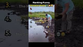 Ranking Funny Outdoor Fails 🌲💥🤣#funny #shortvideo #shorts