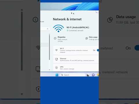 Enable or Disable Metered Connection Windows 11 / 10