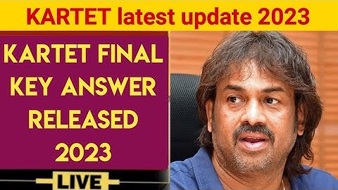kartet final key answer released by cac how to download final key answer 2023