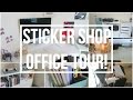 Sticker Shop Office Tour! Pretty on Paper co HQ! :: ChrissyLilly