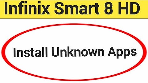 How to install unknown apps, install APK, Infinix Smart 8 HD me third party app install kaise karen,